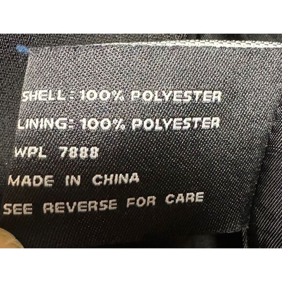 ANNE KLEIN Classic Black Belted Trench Coat, Sz S - Picture 13 of 14